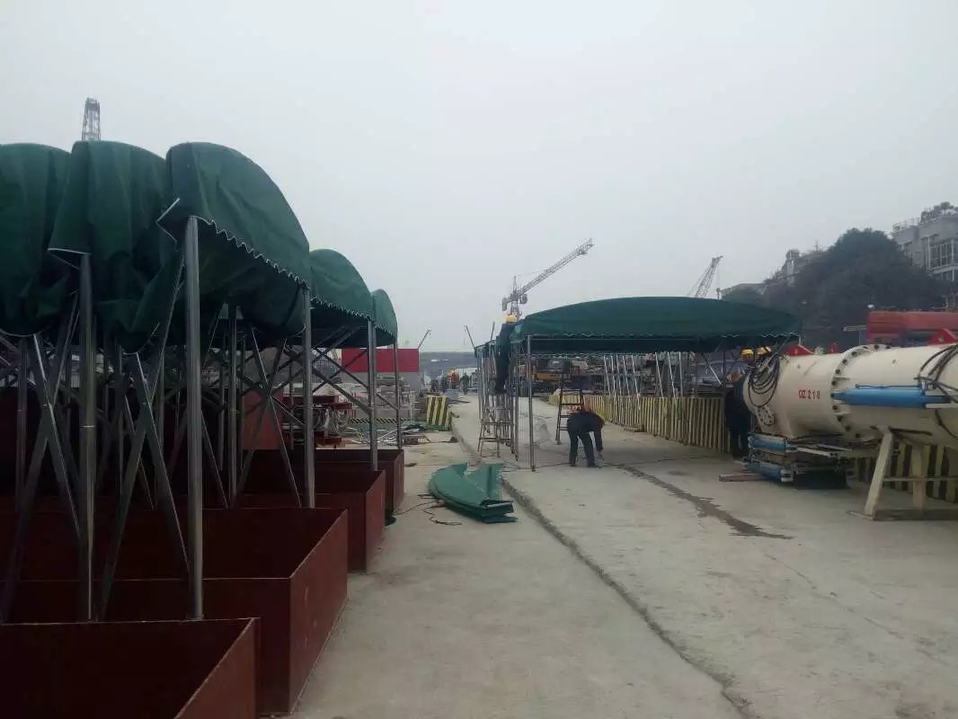 珠海香洲区珠海香洲区中铁二十一局工地移动施工棚